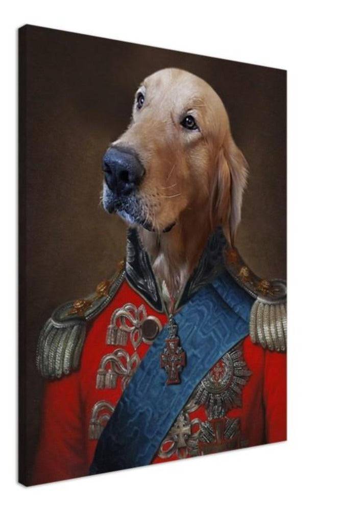 Marshal Custom Pet Portrait Canvas