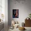 Maul Custom Pet Portrait Framed Poster White