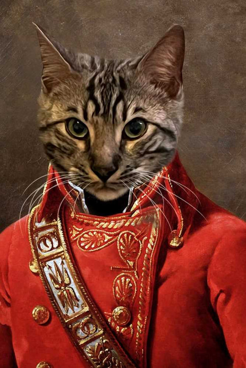 Napoleon Custom Pet Portrait