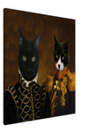 Noble and veteran Custom Pet Portrait Canvas