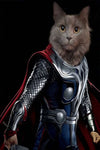 Pawvengers Custom Pet Portrait Premium Poster