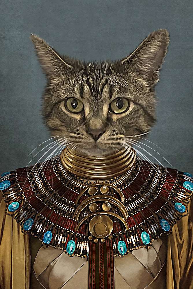Pharaoh Custom Pet Portrait