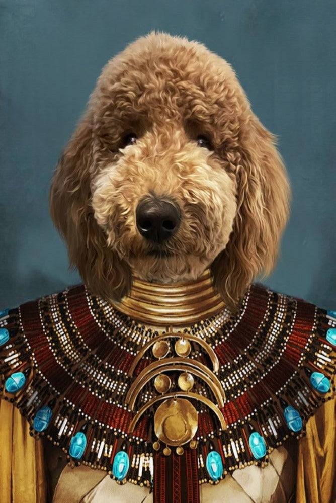 Pharaoh Custom Pet Portrait Premium Poster