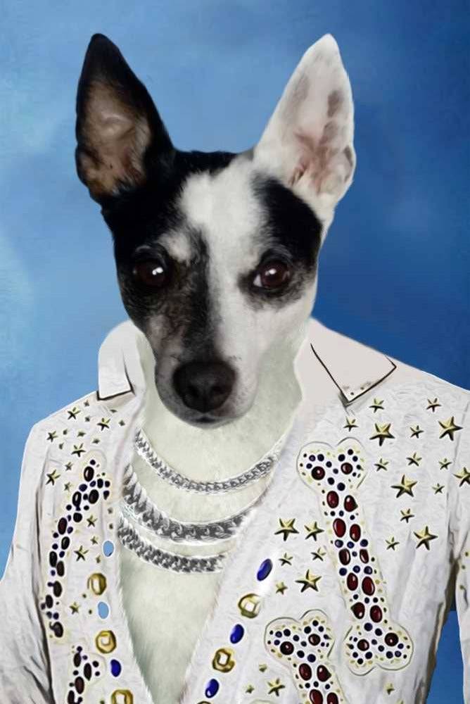 Presley Custom Pet Portrait