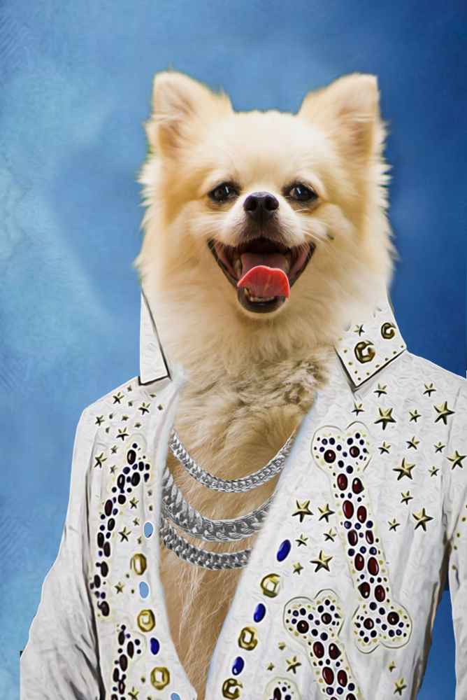 Presley Custom Pet Portrait