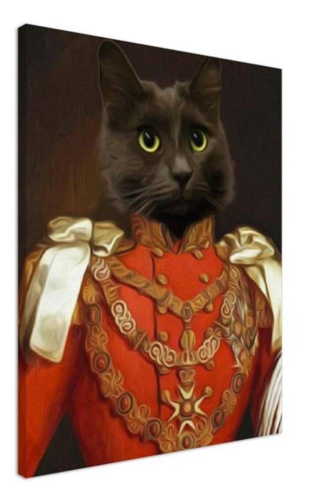 Prince Albert Custom Pet Portrait Canvas