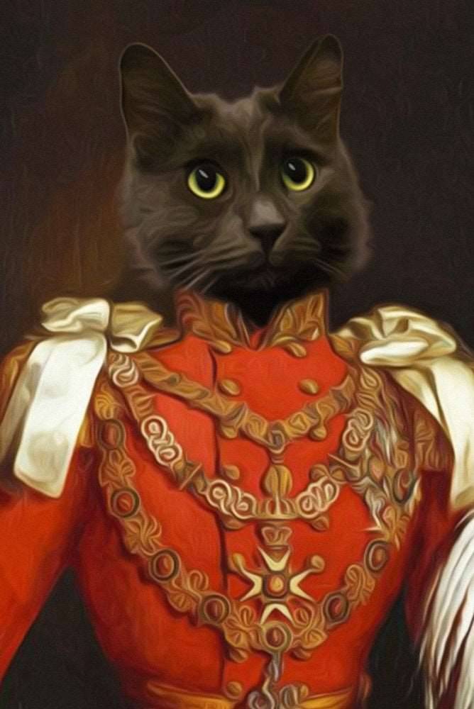 Prince Albert Custom Pet Portrait Premium Poster