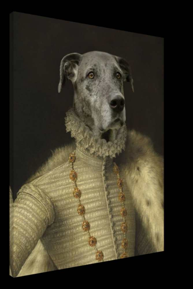Prince Custom Pet Portrait Canvas