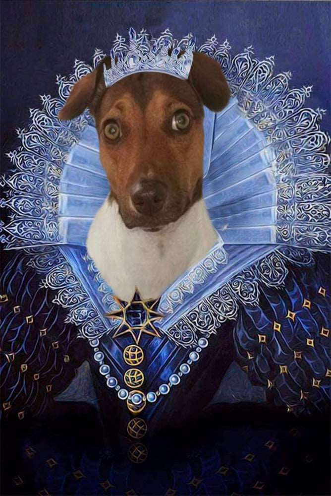 Princess Anne of Austria Custom Pet Portrait