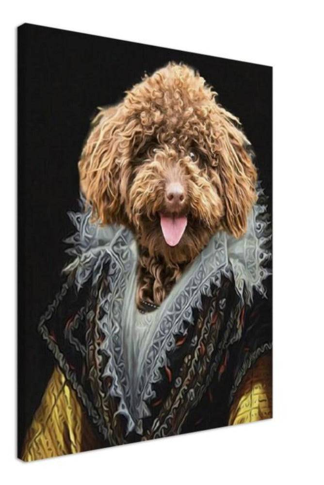 Princess Cristina Custom Pet Portrait Canvas