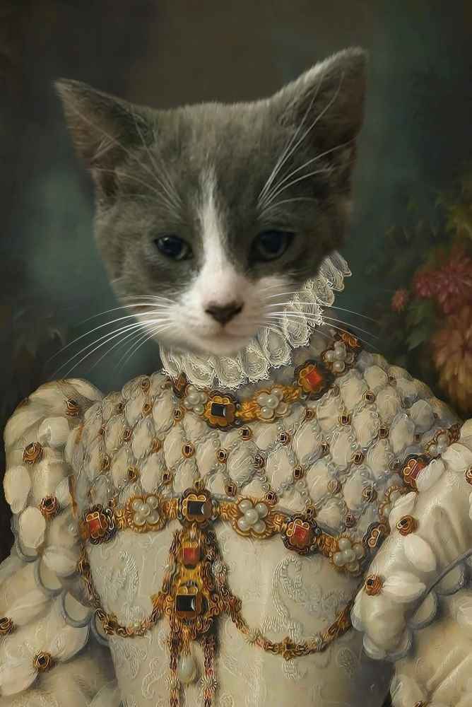 Princess Custom Pet Portrait