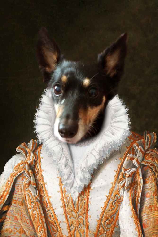 Queen Custom Pet Portrait