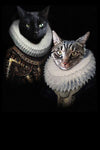 Renaissance Couple Custom Pet Portrait