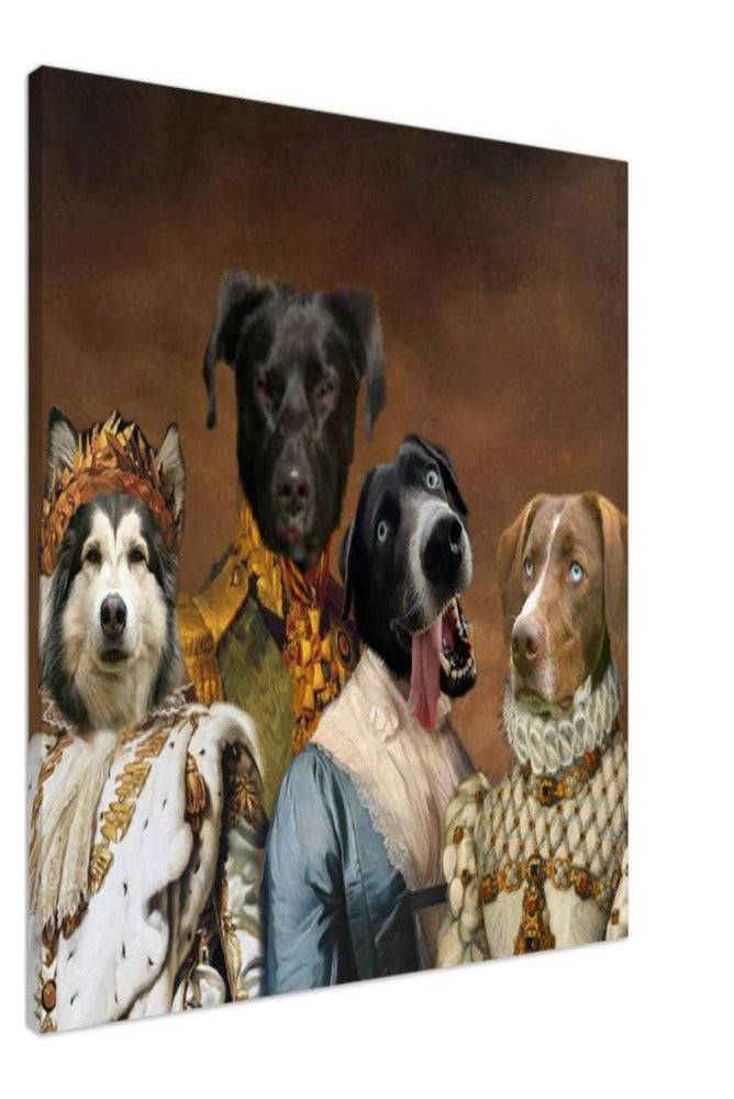 Renaissance Quadro Custom Pet Portrait Canvas