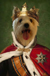 Royal King Custom Pet Portrait