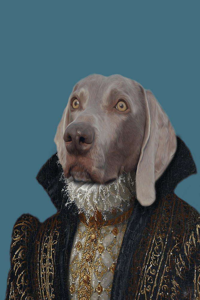 Royal Madam Custom Pet Portrait