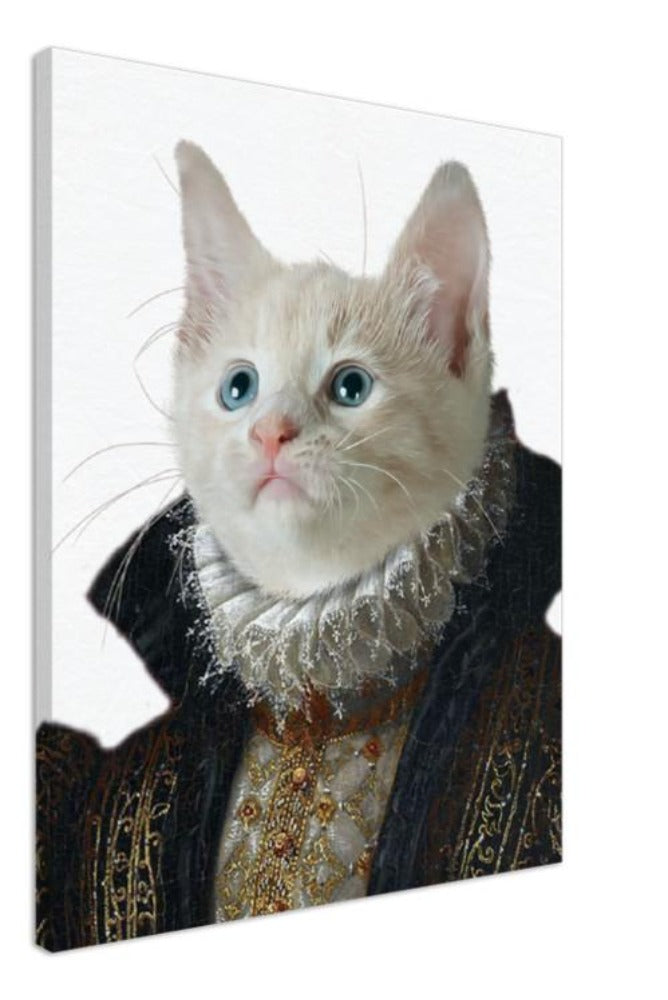 Royal Madam Custom Pet Portrait Canvas