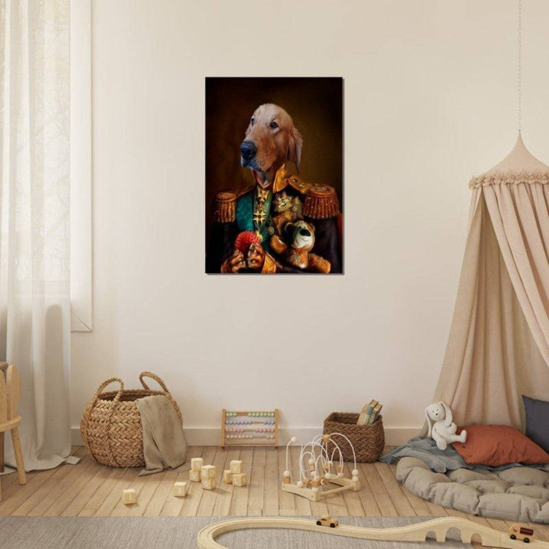 Ruler Custom Pet Portraits: Capture Your pet's Majestic Essence