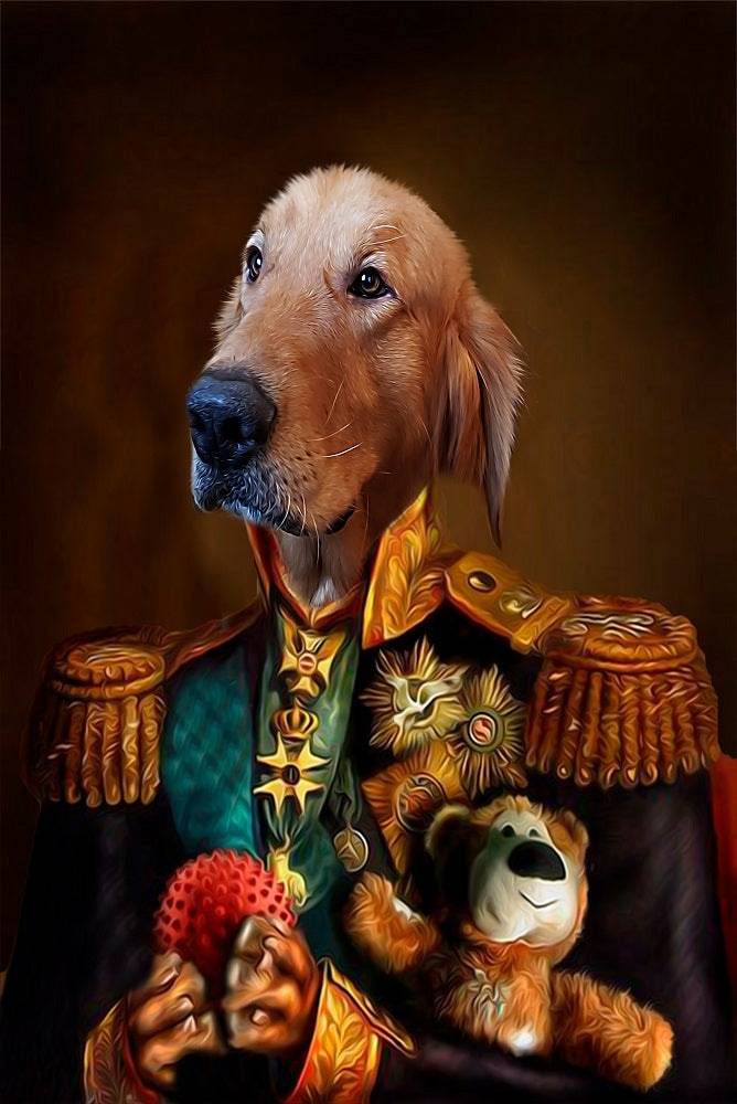 Ruler Custom Pet Portrait