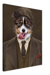 Shelby Custom Pet Portrait Canvas