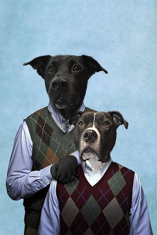 Step Brothers Custom Pet Portrait Premium Poster