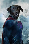 Superpaw Custom Pet Portrait Premium Poster