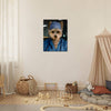 Dog surgeon portrait in a child's playroom.