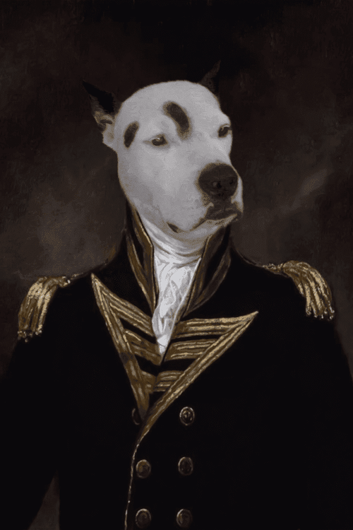 Viscount Custom Pet Portrait Premium Poster
