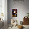 Wicked Custom Pet Portrait Framed Poster White